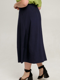 Спідниця міді All Posa модель ap101462p-sinj Спідниця міді All Posa модель ap101462p-sinj Фото