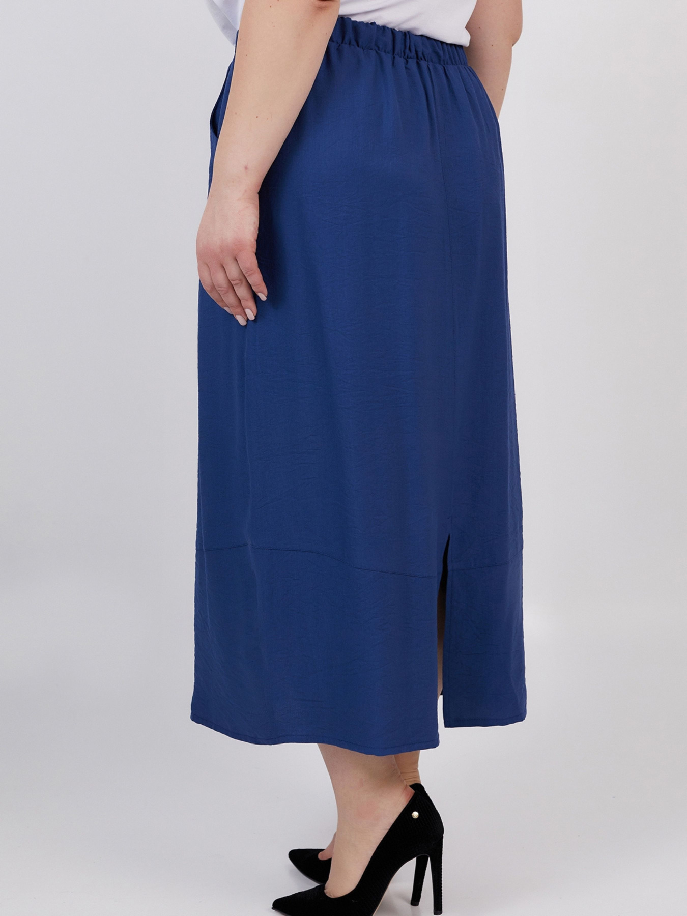 Юбка миди All Posa модель ap100536p-sinj Фото