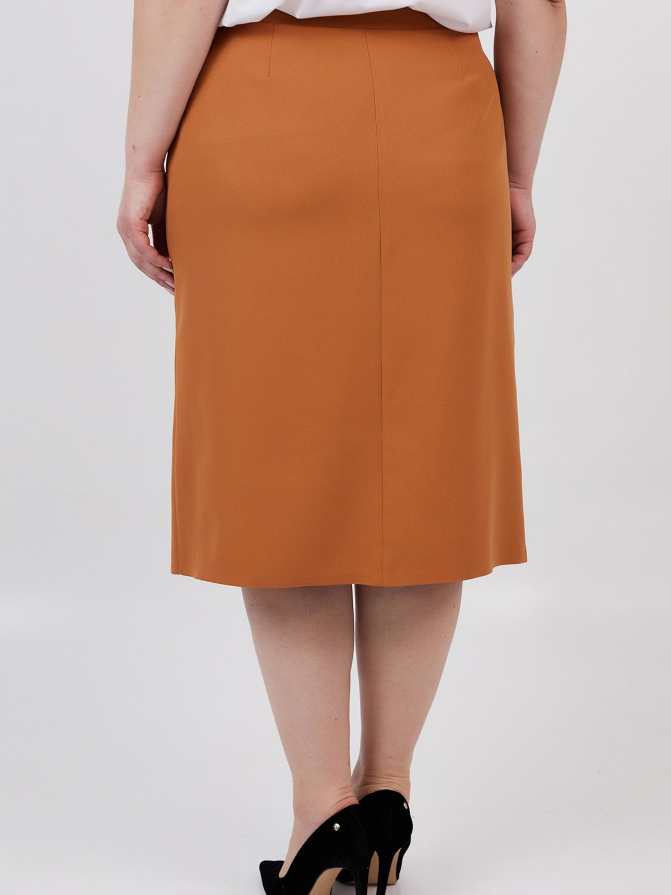 Юбка миди All Posa модель ap100534p-psochnij Фото