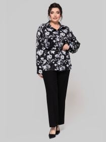 Рубашка All Posa модель ap102259p-chornij Фото