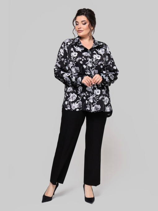 Рубашка All Posa модель ap102259p-chornij Фото