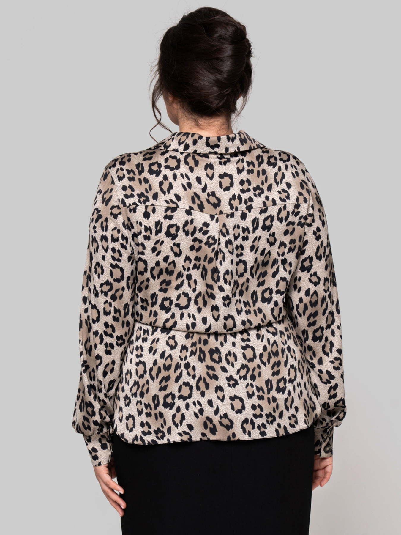 Рубашка All Posa модель ap102259p-leopard Фото
