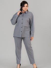 Рубашка повседневная All Posa модель ap102039p-srij Фото