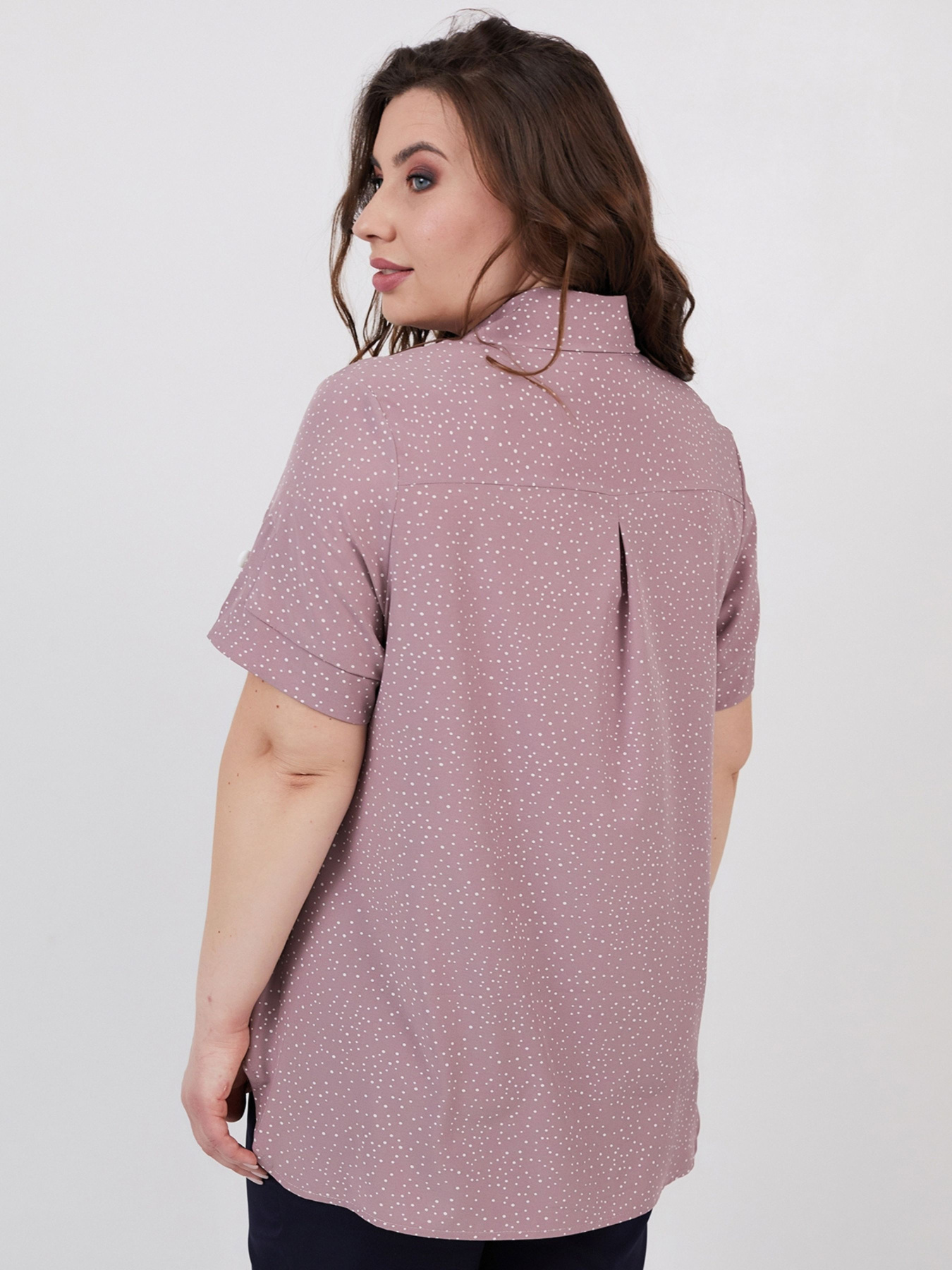 Рубашка All Posa модель ap100541p-pudra Фото