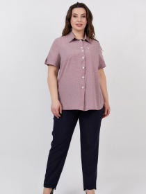 Рубашка All Posa модель ap100541p-pudra Фото