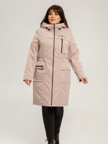 Плащ All Posa модель ap101444p-pudra Фото