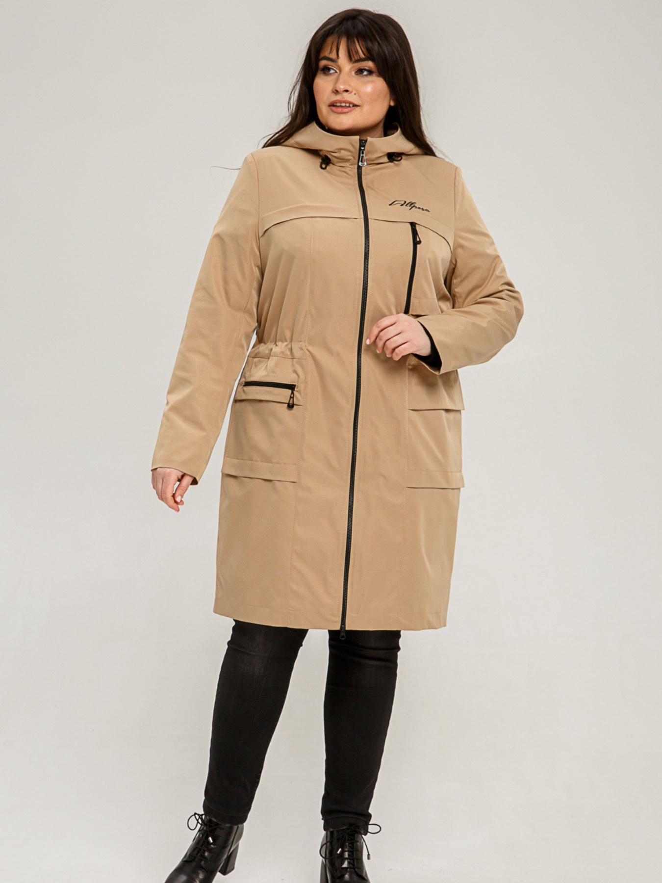 Плащ All Posa модель ap101444p-kemel Фото