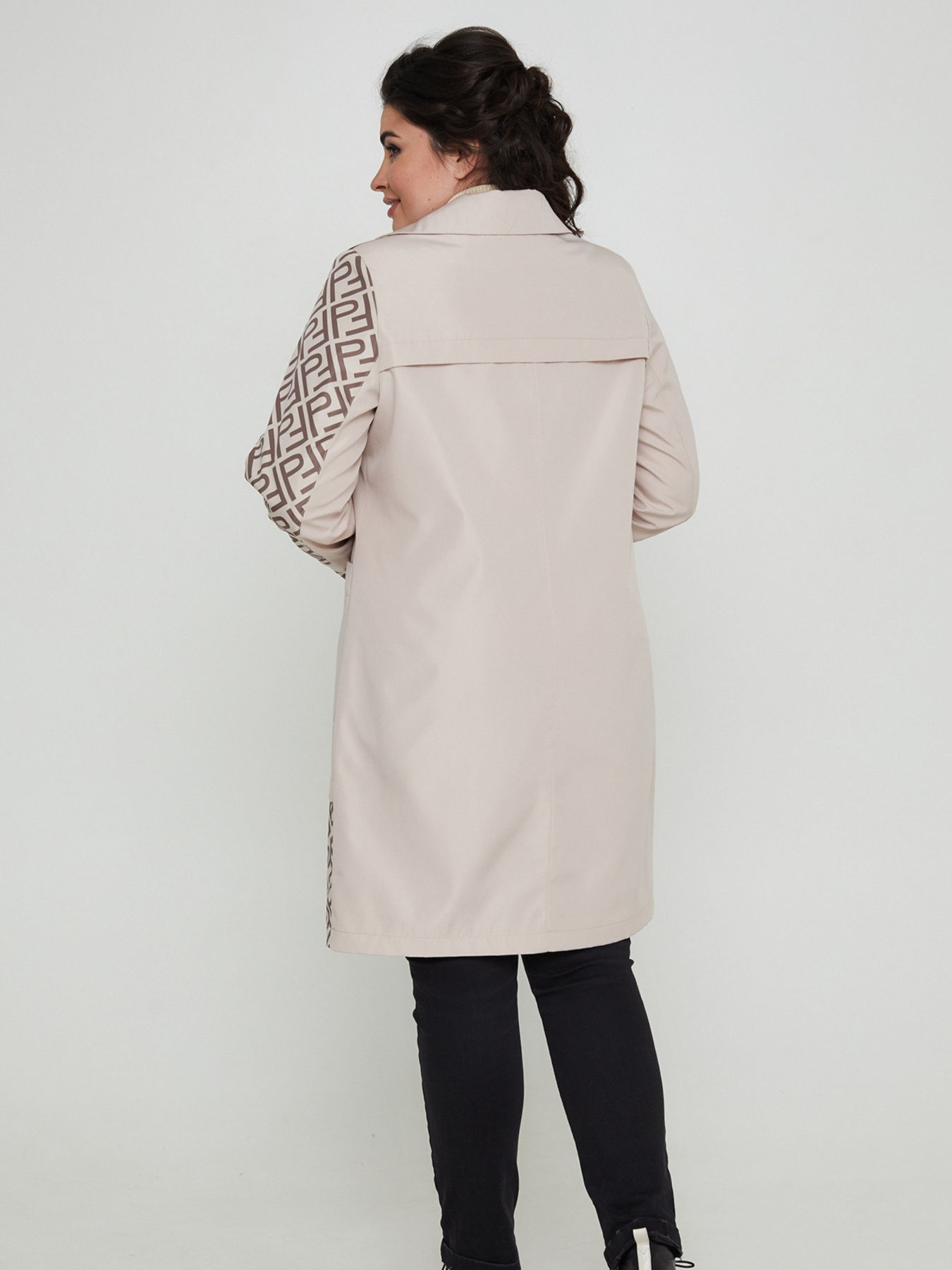 Плащ All Posa модель ap101192p-bezhevij Фото