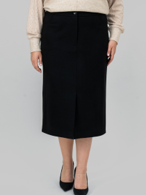 Юбка миди All Posa модель ap102268p-chornij Фото