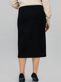 Юбка миди All Posa модель ap102268p-chornij Фото