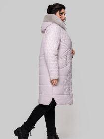 Демисезонная куртка All Posa модель ap102271p-molochnij Фото