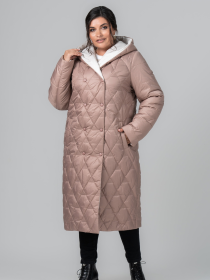 Пальто All Posa модель ap102112p-bezhevij Фото