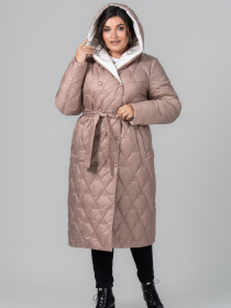 Пальто All Posa модель ap102112p-bezhevij Фото