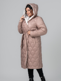 Пальто All Posa модель ap102112p-bezhevij Фото