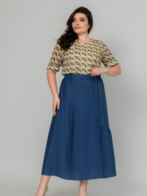 Юбки All Posa модель ap102092p-sinj Фото