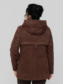 Демисезонная куртка All Posa модель ap102329p-shokolad Фото