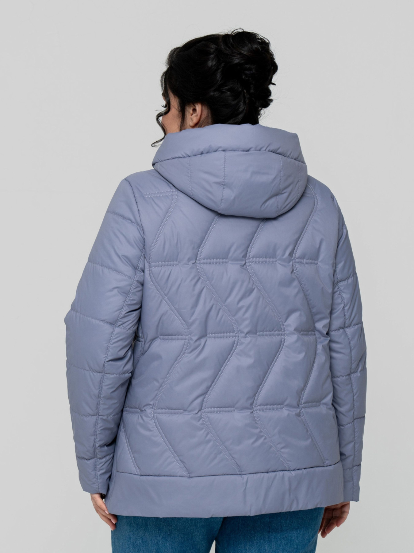Демісезонна куртка All Posa модель ap102314p-lavanda Фото