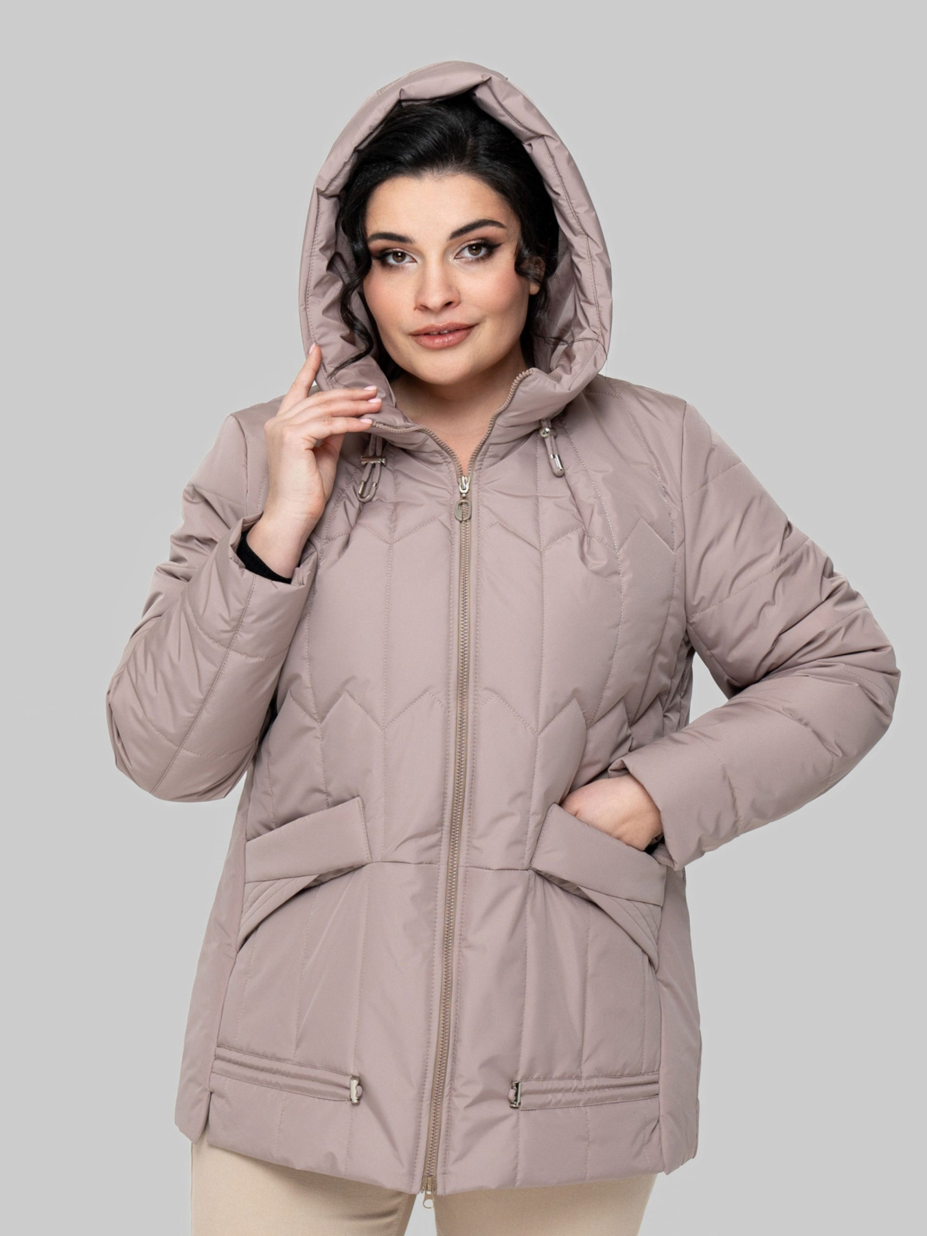 Демисезонная куртка All Posa модель ap102309p-dimchasta-troqnda Фото