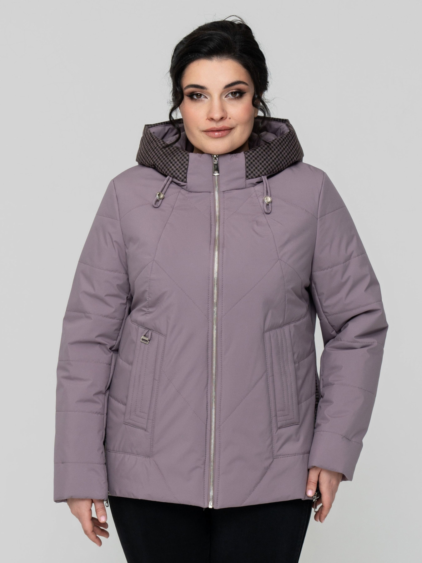 Демисезонная куртка All Posa модель ap102305p-dimchasta-troqnda Фото