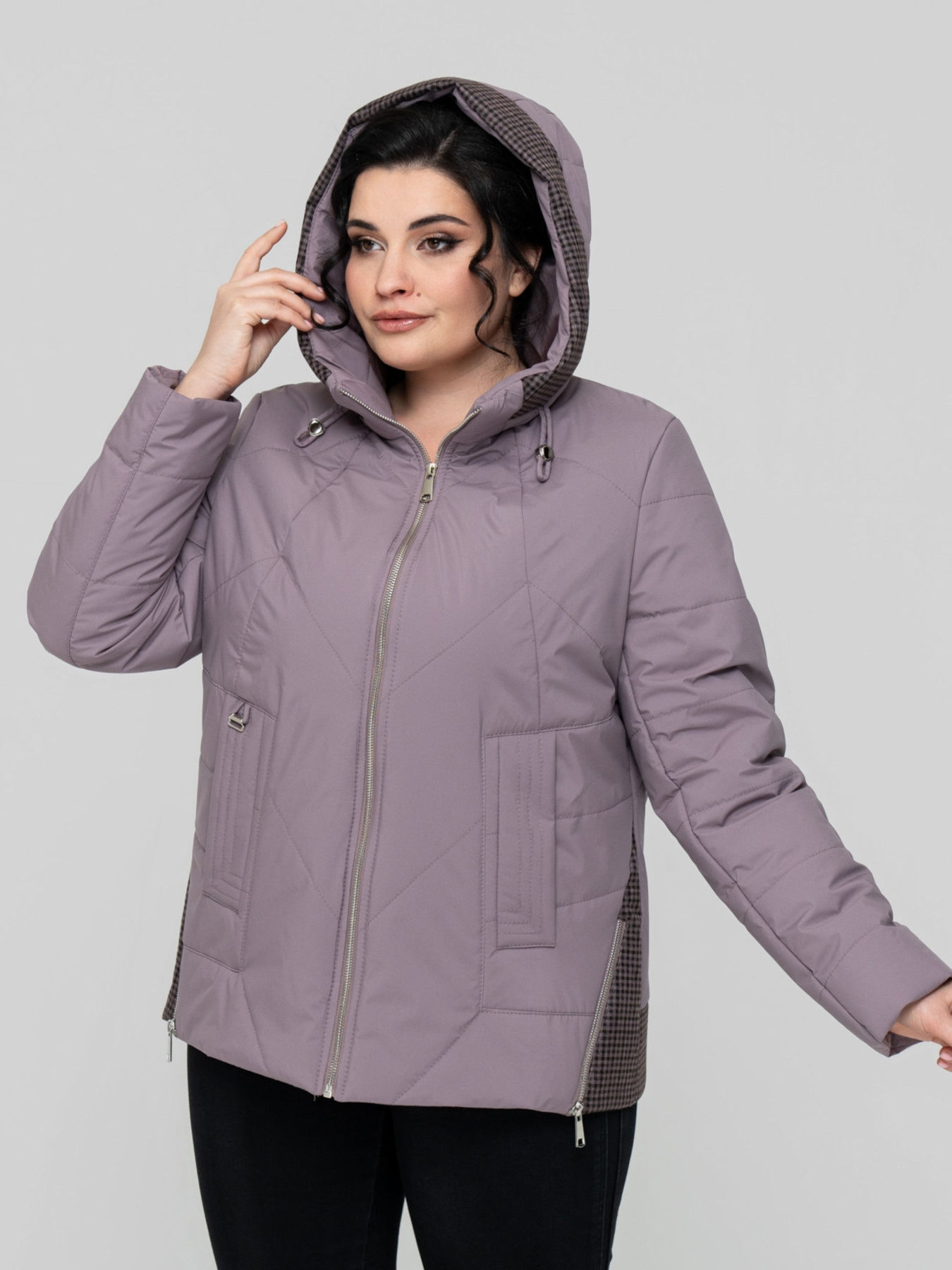 Демисезонная куртка All Posa модель ap102305p-dimchasta-troqnda Фото