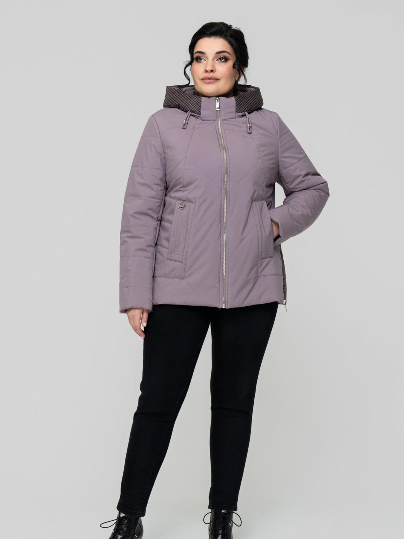 Демисезонная куртка All Posa модель ap102305p-dimchasta-troqnda Фото