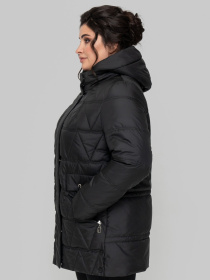 Демисезонная куртка All Posa модель ap102274p-chornij Демисезонная куртка All Posa модель ap102274p-chornij Фото