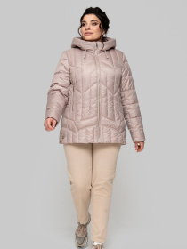 Демисезонная куртка All Posa модель ap102279p-prqzhene-moloko Фото