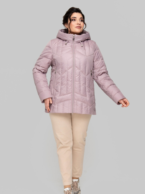 Демисезонная куртка All Posa модель ap102279p-nzhno-rozhevij Фото