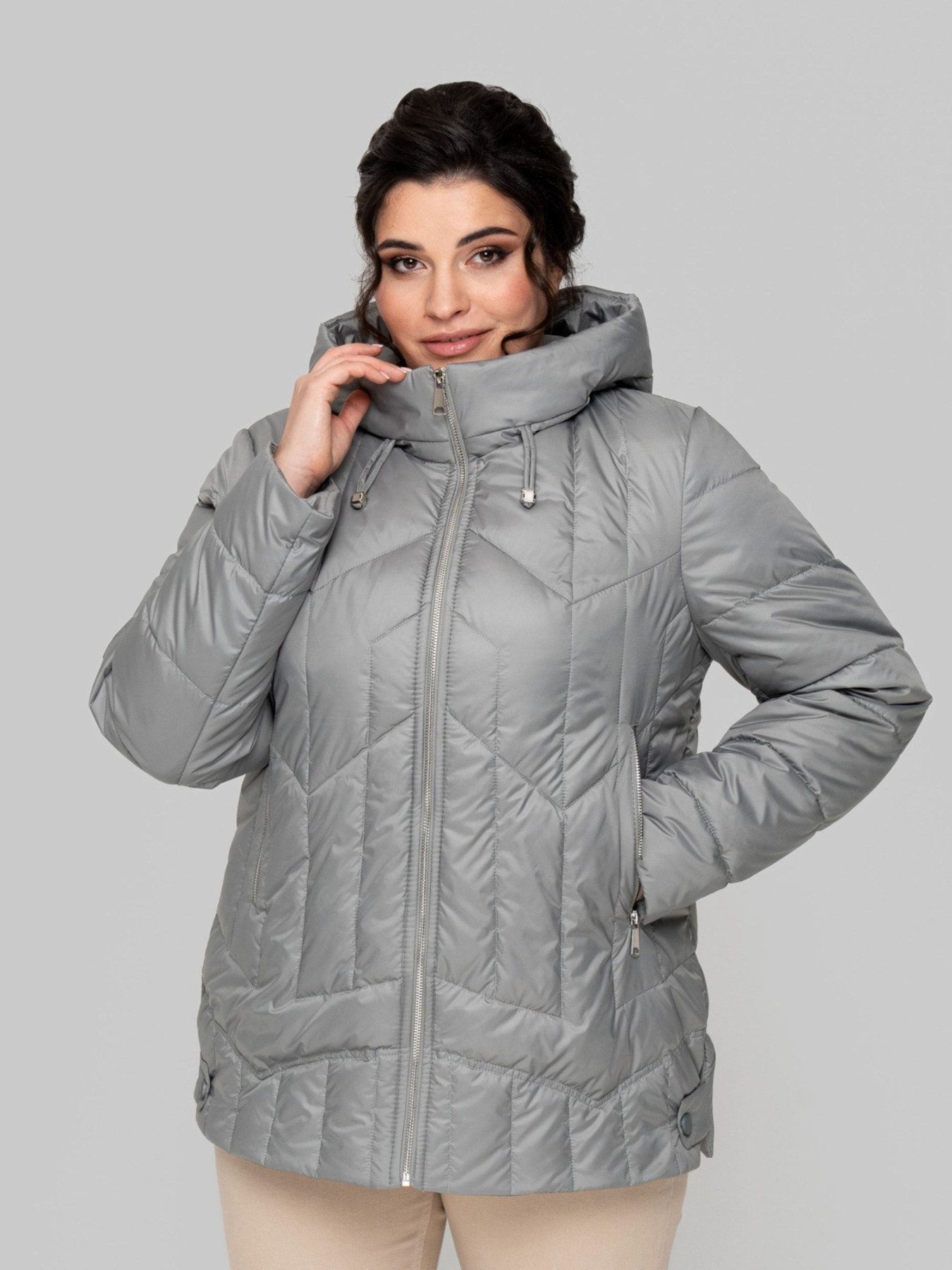 Демисезонная куртка All Posa модель ap102279p-fstashka Фото