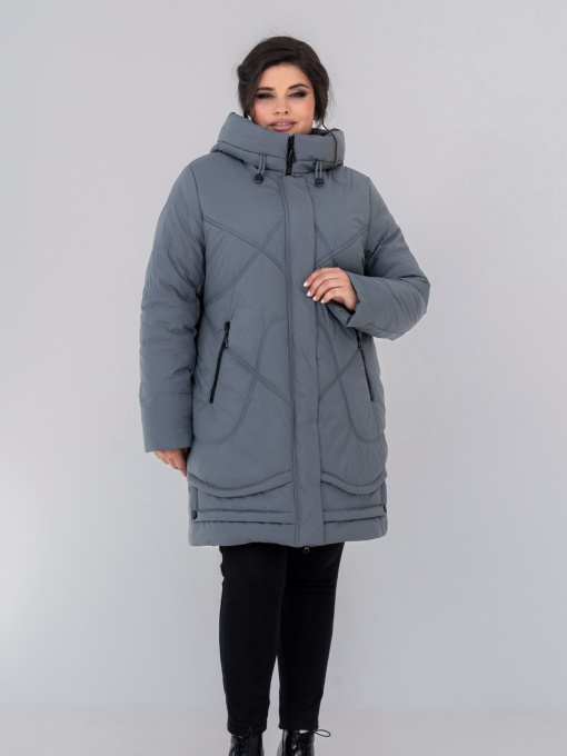 Демисезонная куртка All Posa модель ap102136p-srij Фото