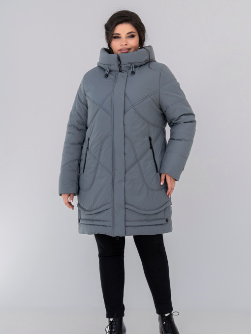 Зимняя куртка All Posa модель ap102136p-lavandovij Фото