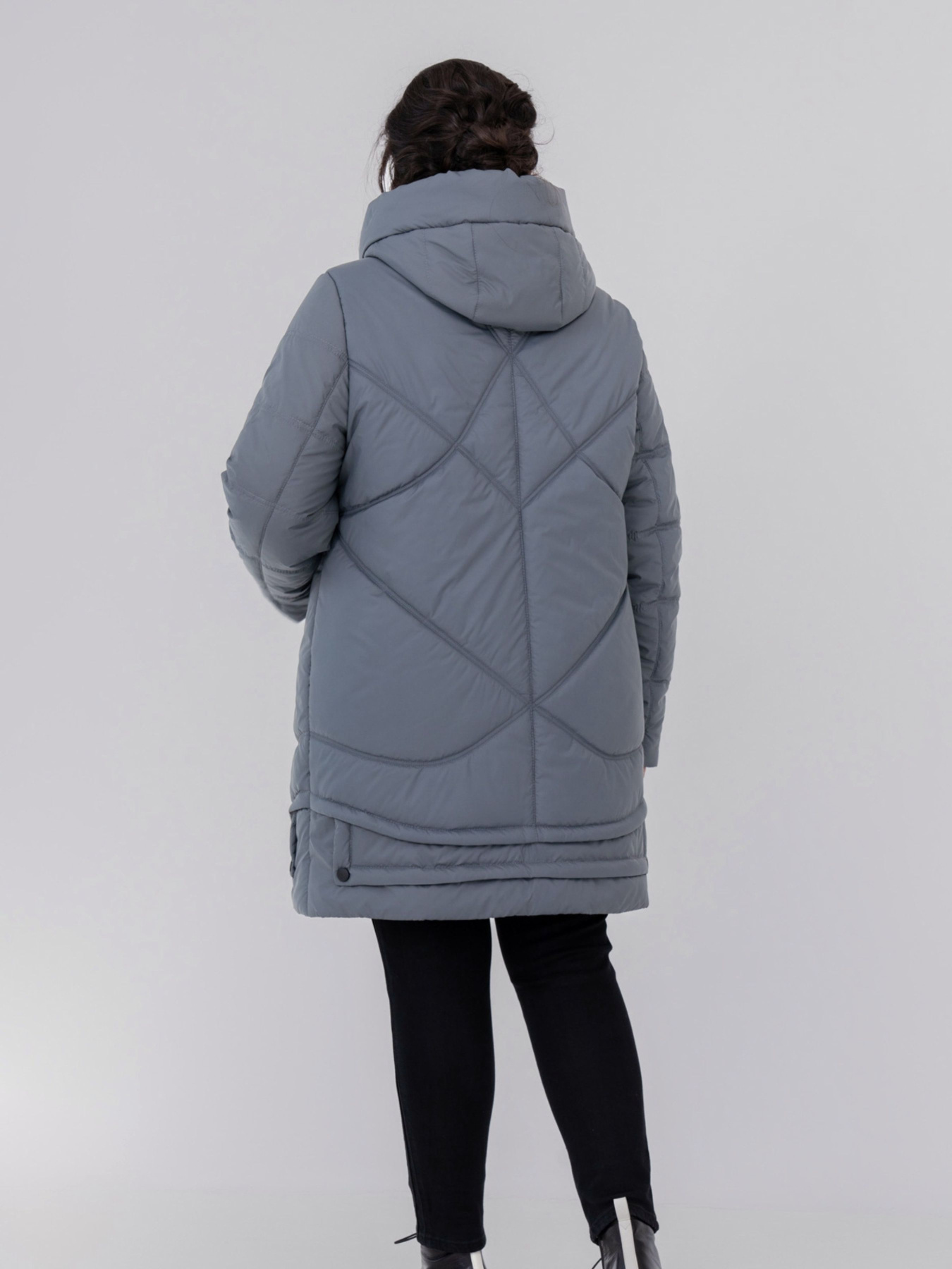 Зимняя куртка All Posa модель ap102136p-lavandovij Фото