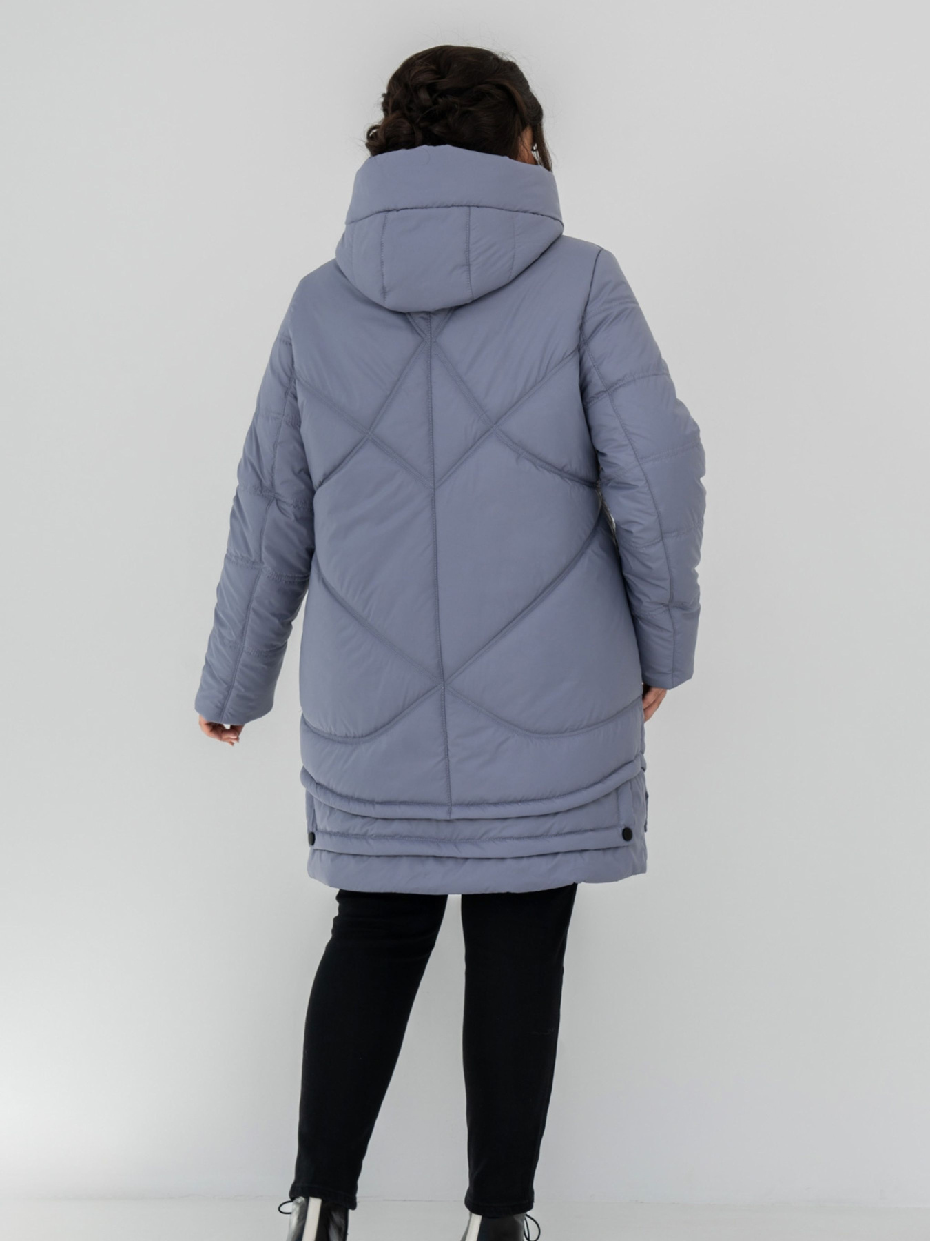 Зимняя куртка All Posa модель ap102136p-lavandovij Фото