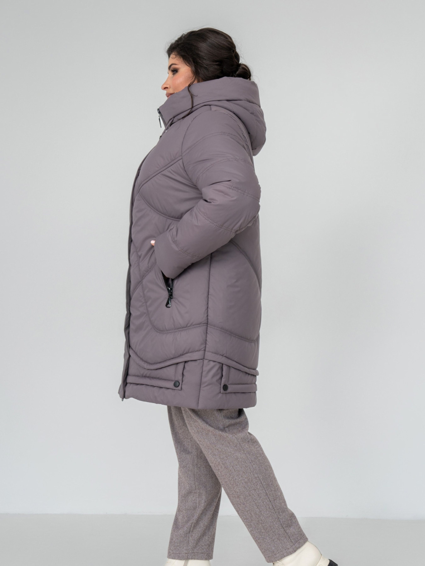 Зимняя куртка All Posa модель ap102136p-moko Фото
