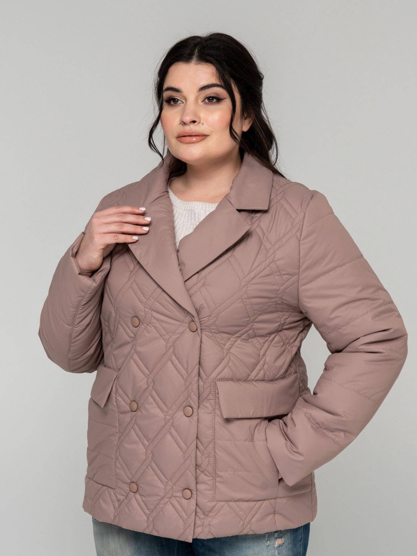 Демисезонная куртка All Posa модель ap101882p-kapuchno Фото