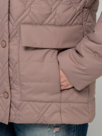 Демисезонная куртка All Posa модель ap101882p-kapuchno Фото