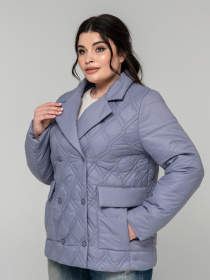 Демисезонная куртка All Posa модель ap101882p-lavandovij Фото