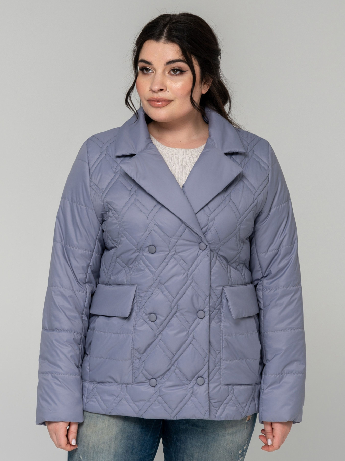 Демісезонна куртка All Posa модель ap101882p-lavandovij Фото