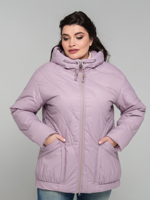 Демісезонна куртка All Posa модель ap101870p-pudra Фото