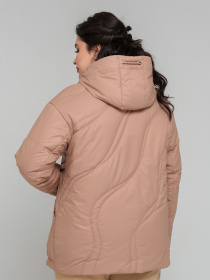 Демисезонная куртка All Posa модель ap101870p-bezhevij Демисезонная куртка All Posa модель ap101870p-bezhevij Фото