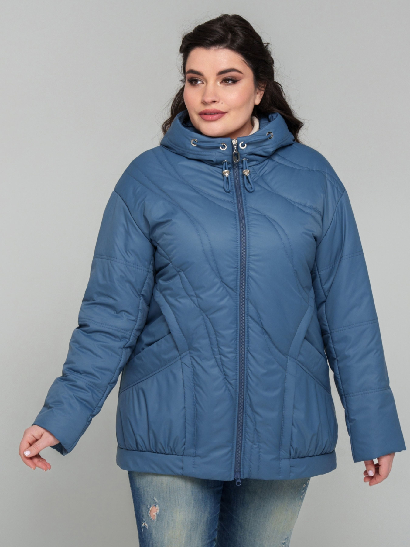 Демисезонная куртка All Posa модель ap101870p-dzhins Фото