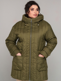 Демисезонная куртка All Posa модель ap101806p-hak Фото