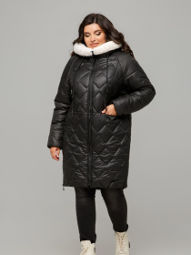 Зимняя куртка All Posa модель ap101655p-chornij Фото