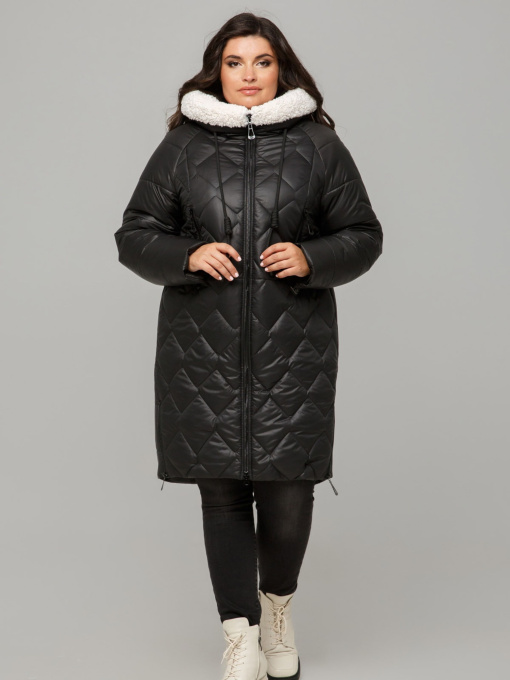 Зимняя куртка All Posa модель ap101655p-chornij Фото