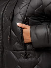 Зимняя куртка All Posa модель ap101655p-chornij Фото