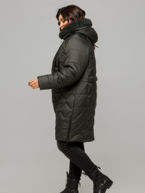 Зимняя куртка All Posa модель ap101655p-temno-zelenij Фото