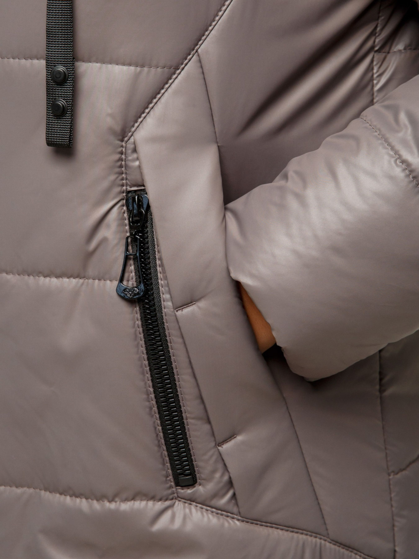 Зимняя куртка All Posa модель ap101648p-kakao Фото