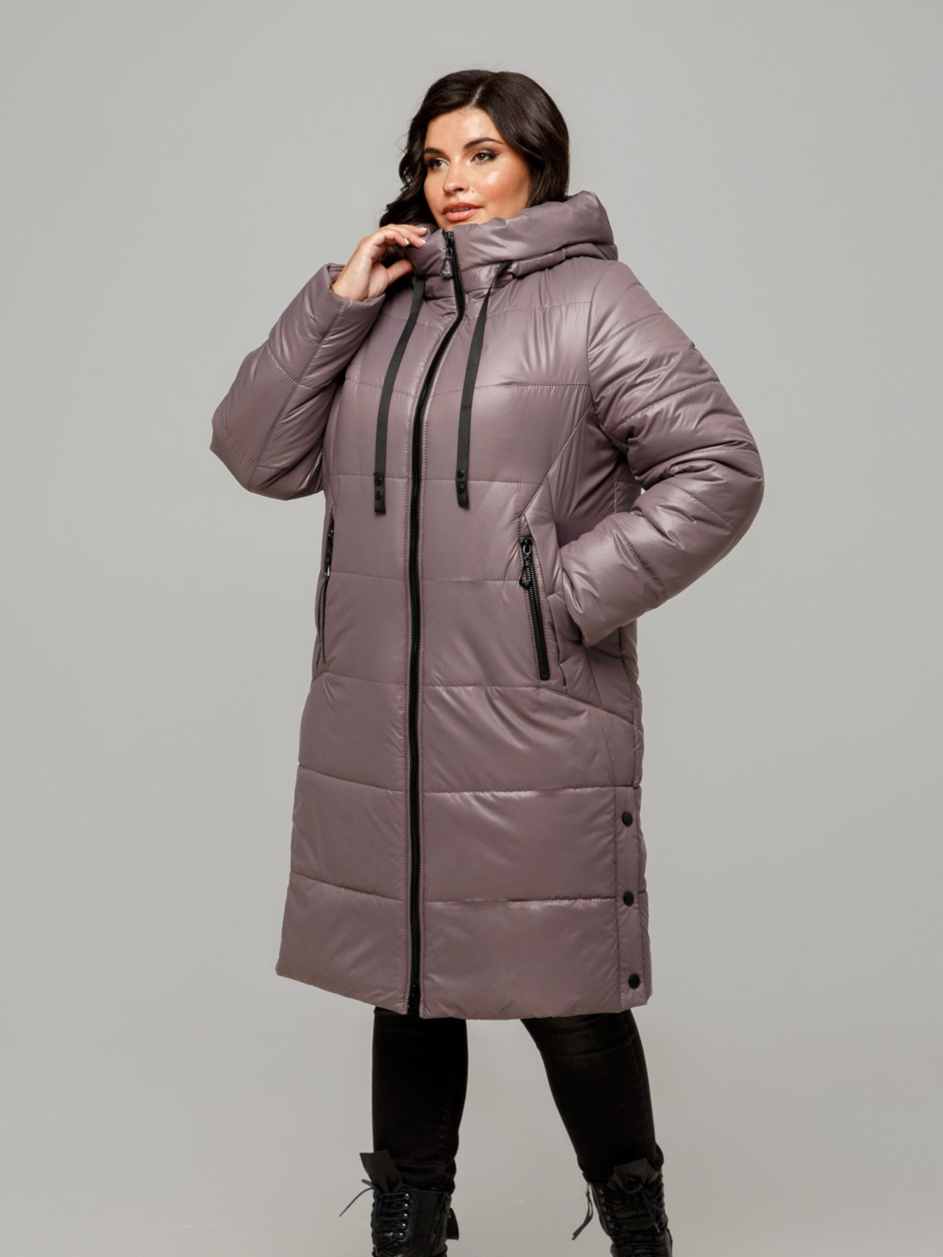 Зимняя куртка All Posa модель ap101648p-moko Фото