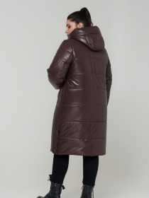 Зимняя куртка All Posa модель ap101648p-shokolad Фото