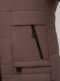 Зимняя куртка All Posa модель ap101641p-molochnij-shokolad Зимняя куртка All Posa модель ap101641p-molochnij-shokolad Фото